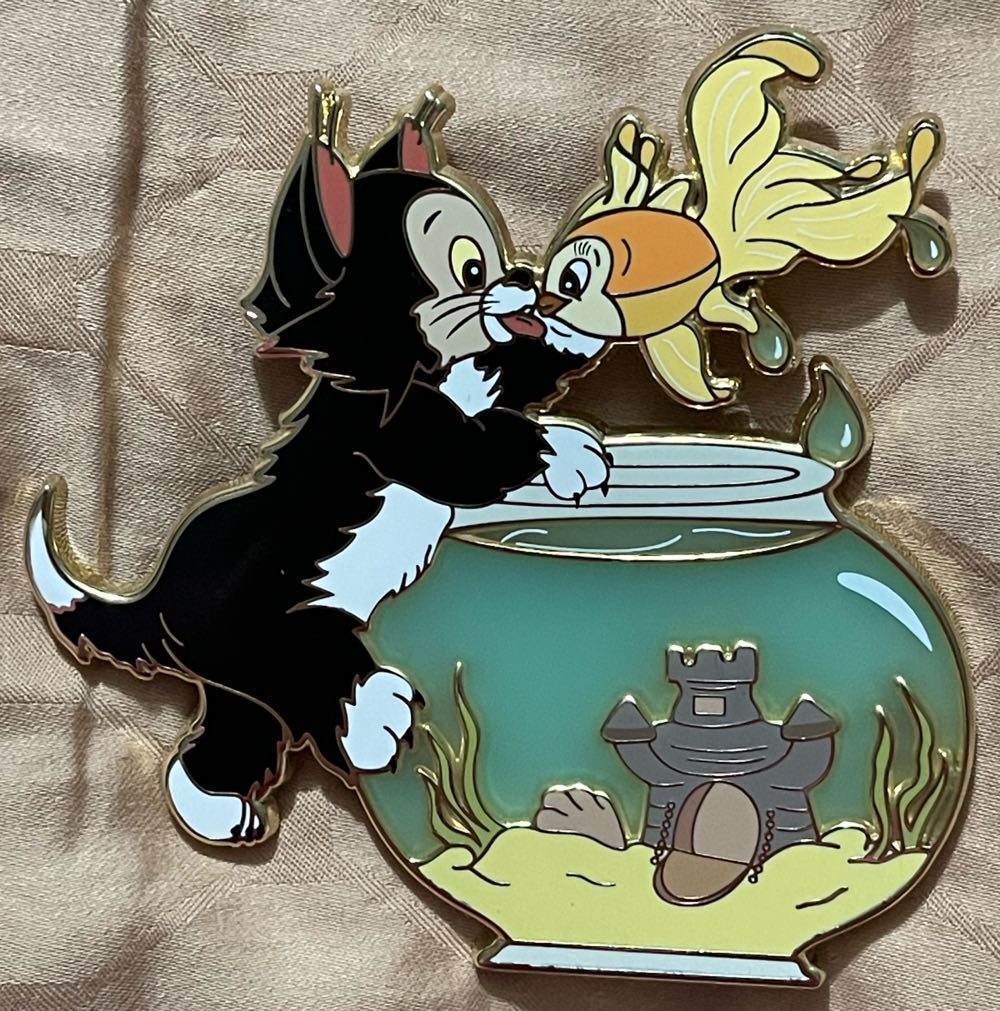 Figaro And Cleo “I’ve Got No Strings” Series - FANTASY (FlightsOFancyFantasyPins) Disney Pin - Fantasy pin collectible - Main Image 2