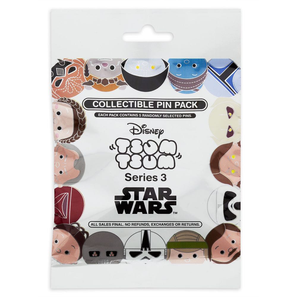 Star Wars Tsum Tsum Series 3  pin collectible [Barcode 400020442154] - Main Image 2