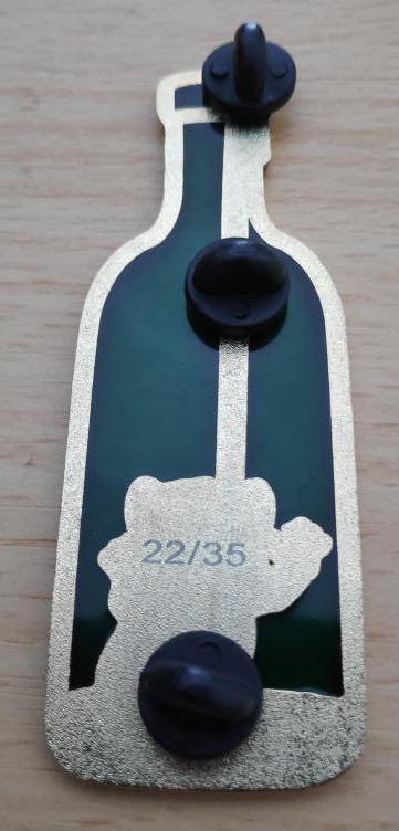 Bernard Inside Bottle - FANTASY Limited Edition Disney Pin - Fantasy pin collectible - Main Image 2