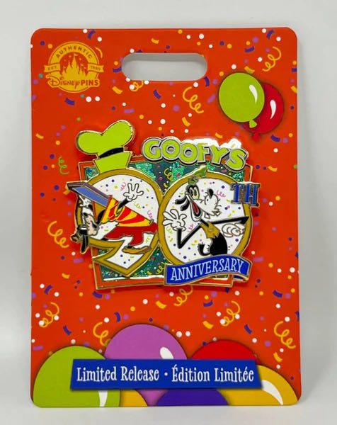 Goofy (90th Anniversary) - Characters pin collectible [Barcode 465051970335] - Main Image 2