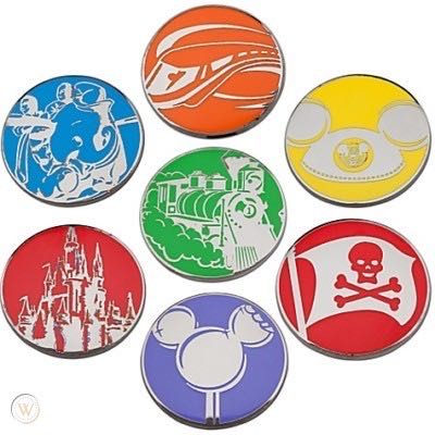 Park Icons 2011 Minipin Collection  pin collectible [Barcode 400000588728] - Main Image 1