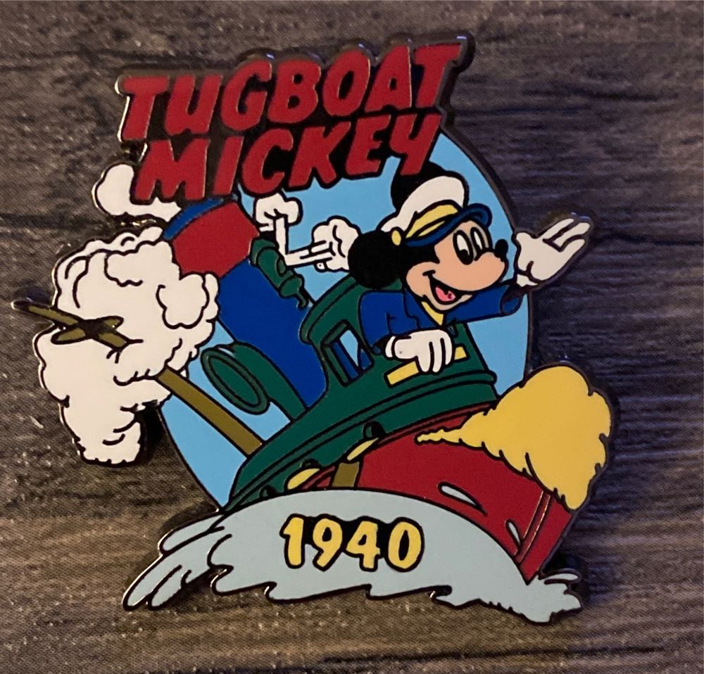 Tugboat Mickey 1940  pin collectible - Main Image 1