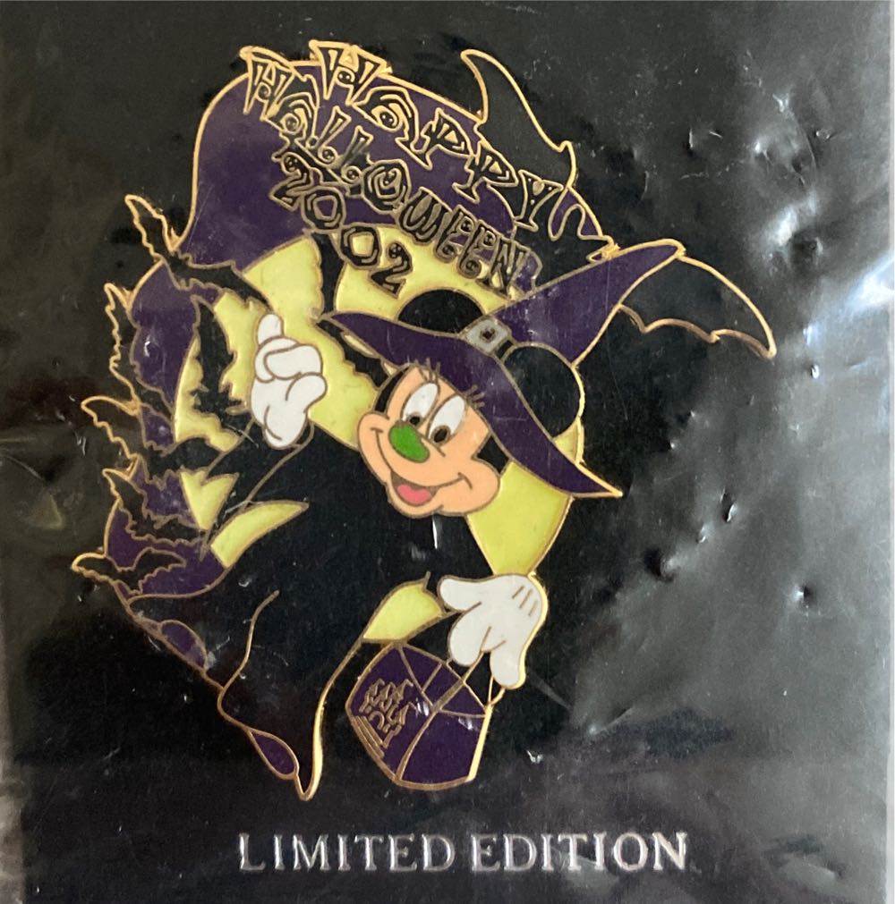 Epcot World Showcase Mickey Flag Face Spinner