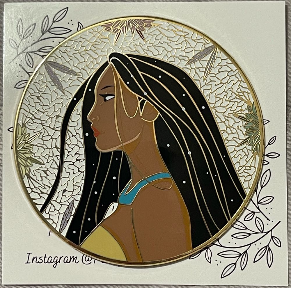 Pocahontas Profile “The Path I Choose” - FANTASY (PinSpirited) Limited Edition Disney Pin - Fantasy pin collectible - Main Image 2