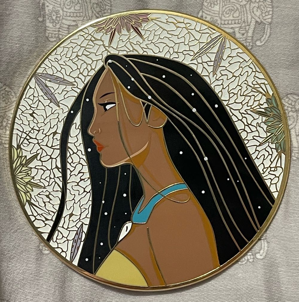 Pocahontas Profile “The Path I Choose” - FANTASY (PinSpirited) Limited Edition Disney Pin - Fantasy pin collectible - Main Image 4