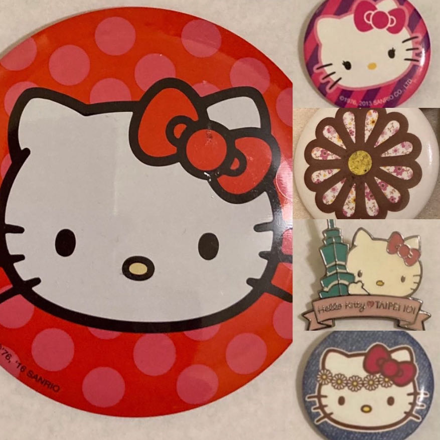 Hello Kitty - Button pin collectible - Main Image 2