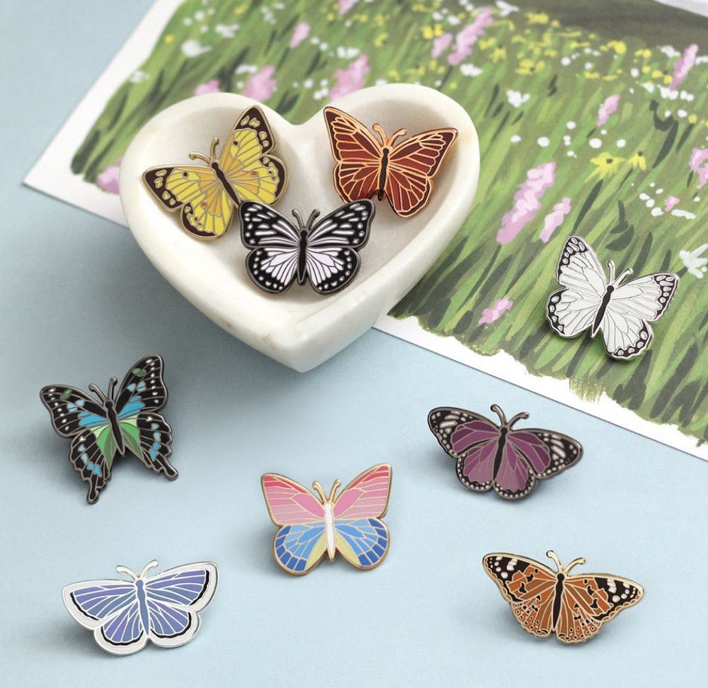 Eras Butterfly: Evermore - Enamel Pin pin collectible - Main Image 2