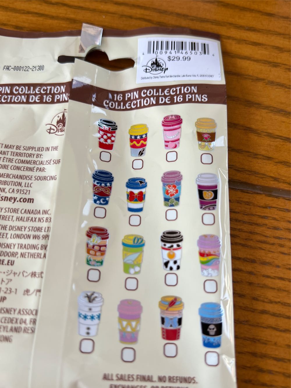 Mystery Latte Pin Moana - Mystery Latte Cups pin collectible - Main Image 2