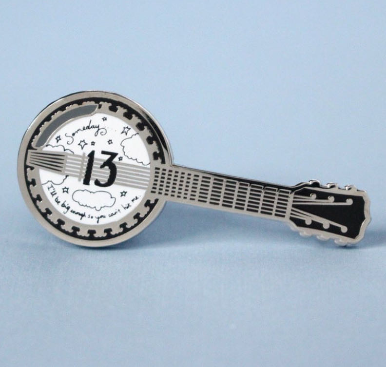 Mean Banjo - Enamel Pin pin collectible - Main Image 2