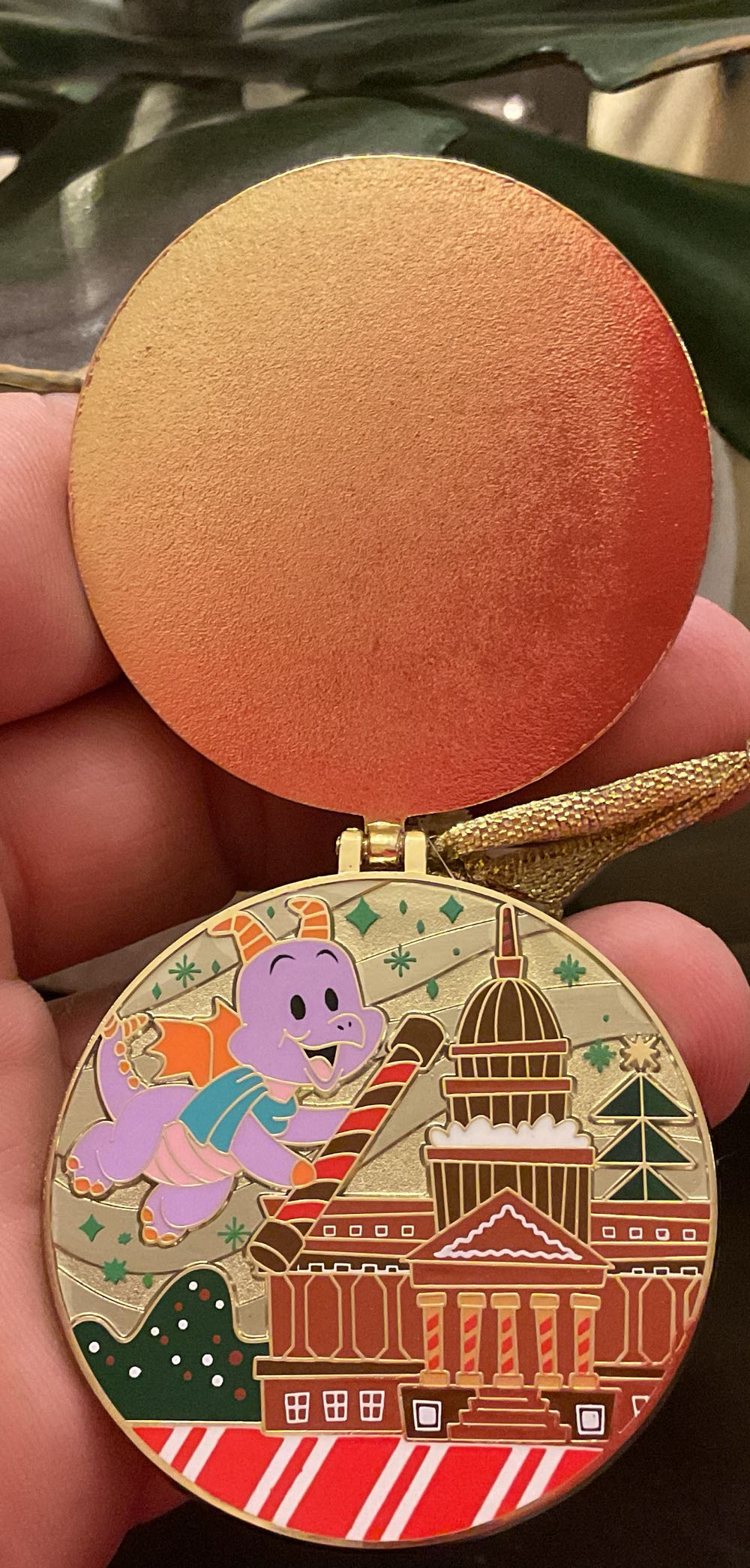 2020 - Disney Epcot Figment Christmas Ornament - Limited Edition pin collectible [Barcode 400927013631] - Main Image 2