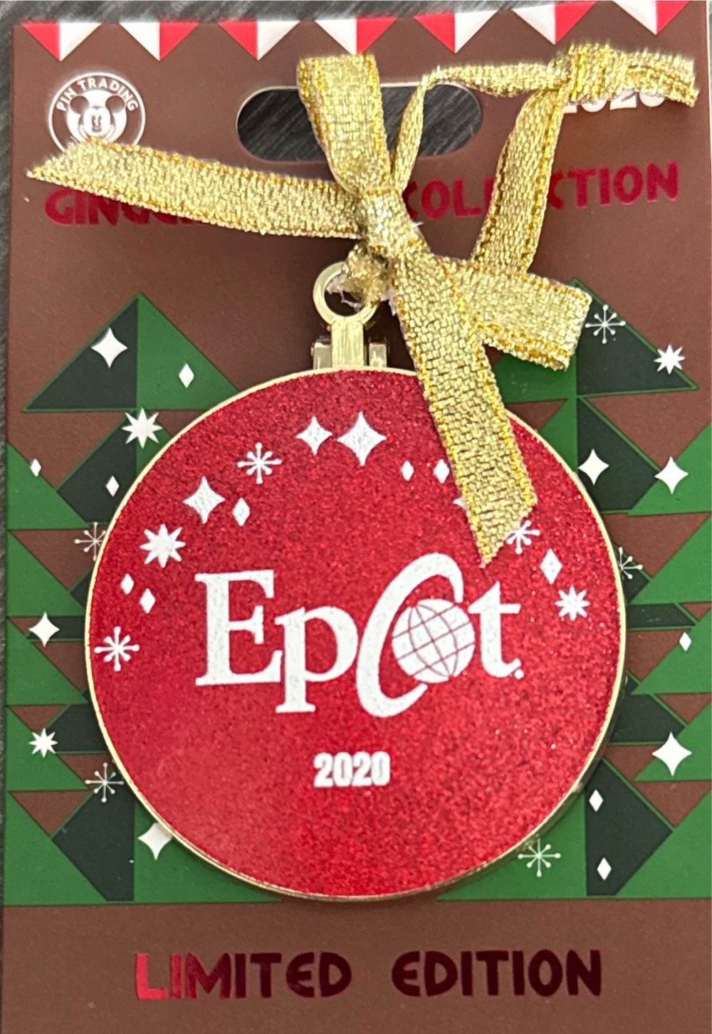 2020 - Disney Epcot Figment Christmas Ornament - Limited Edition pin collectible [Barcode 400927013631] - Main Image 3