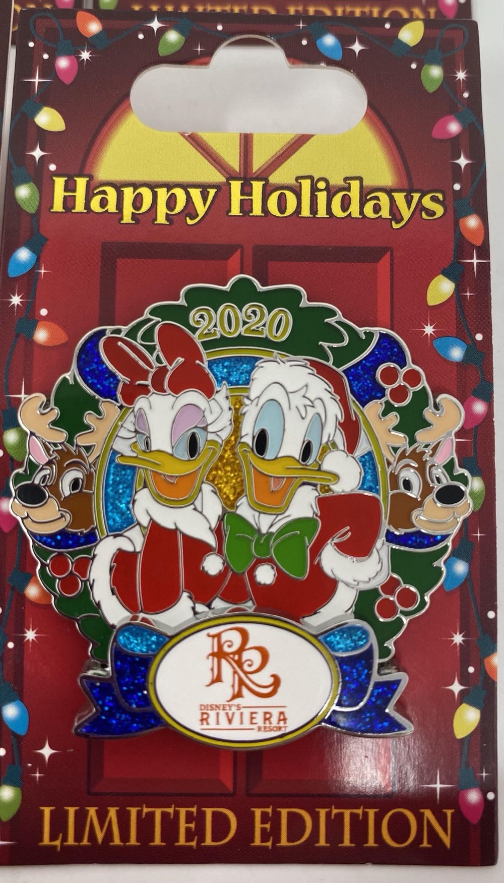 Santa Mickey Feeding Reindeer