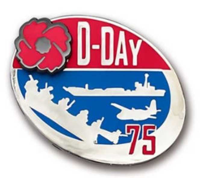 Legion: D-Day 75 Years - Lapel Pin pin collectible - Main Image 2
