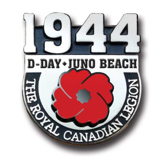 Legion: 1944 D-Day Juno Beach - Lapel Pin pin collectible - Main Image 2