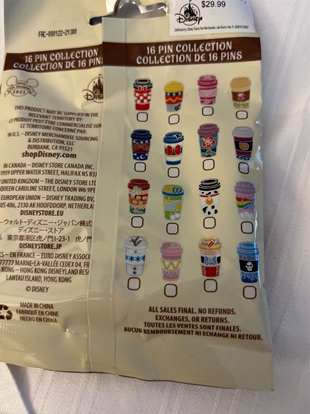 Mystery Latte Sorcerer Mickey - Mystery Latte Cups pin collectible - Main Image 2