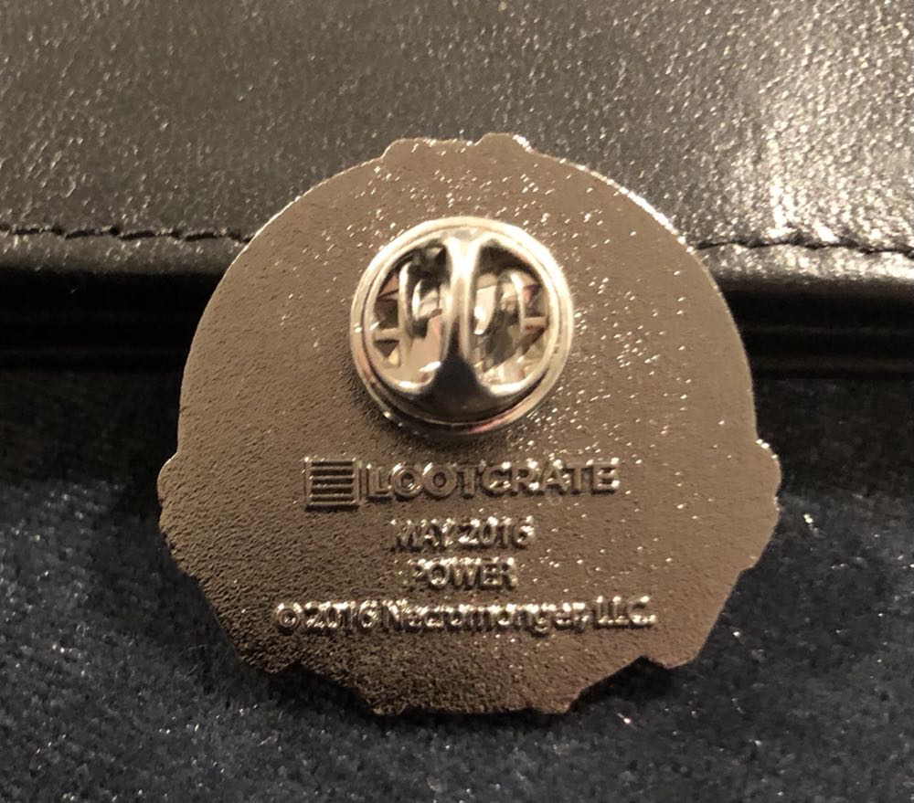 May 2016 Power Loot Crate Lootpin Robot  pin collectible - Main Image 2