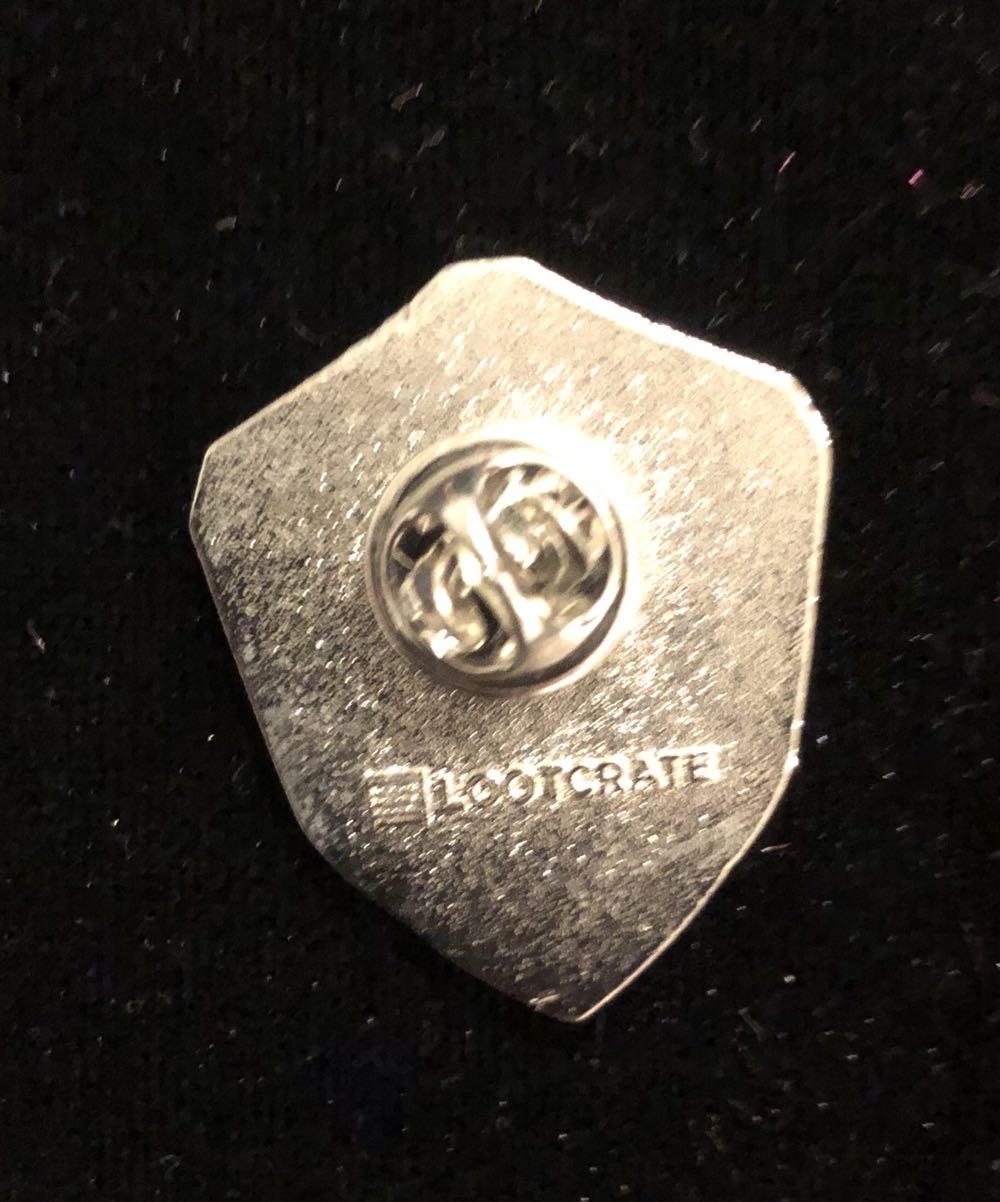 Loot Crate April 2016 Quest Loot Pin 20 Sided Dice Shield Dungeons & Dragons  pin collectible - Main Image 2