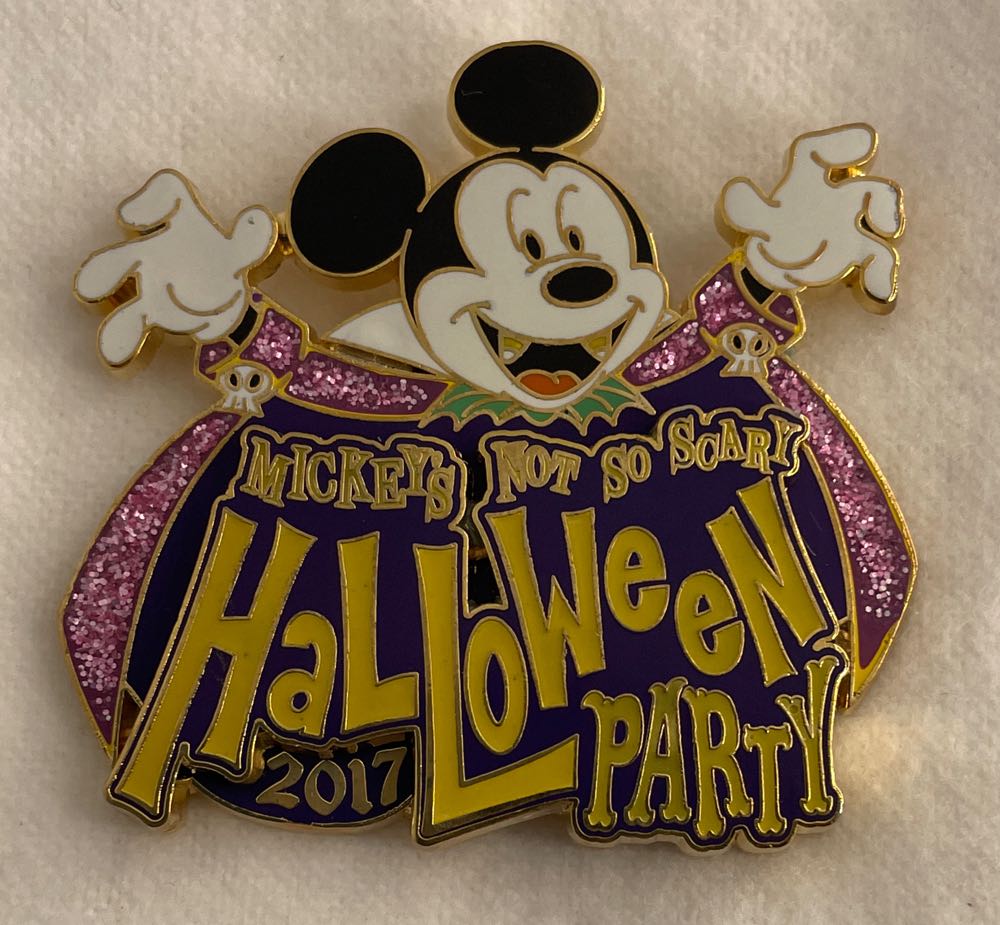 Mickey’s Not So Scary Halloween Party 2017 Vampire Mickey pin collectible - Main Image 1