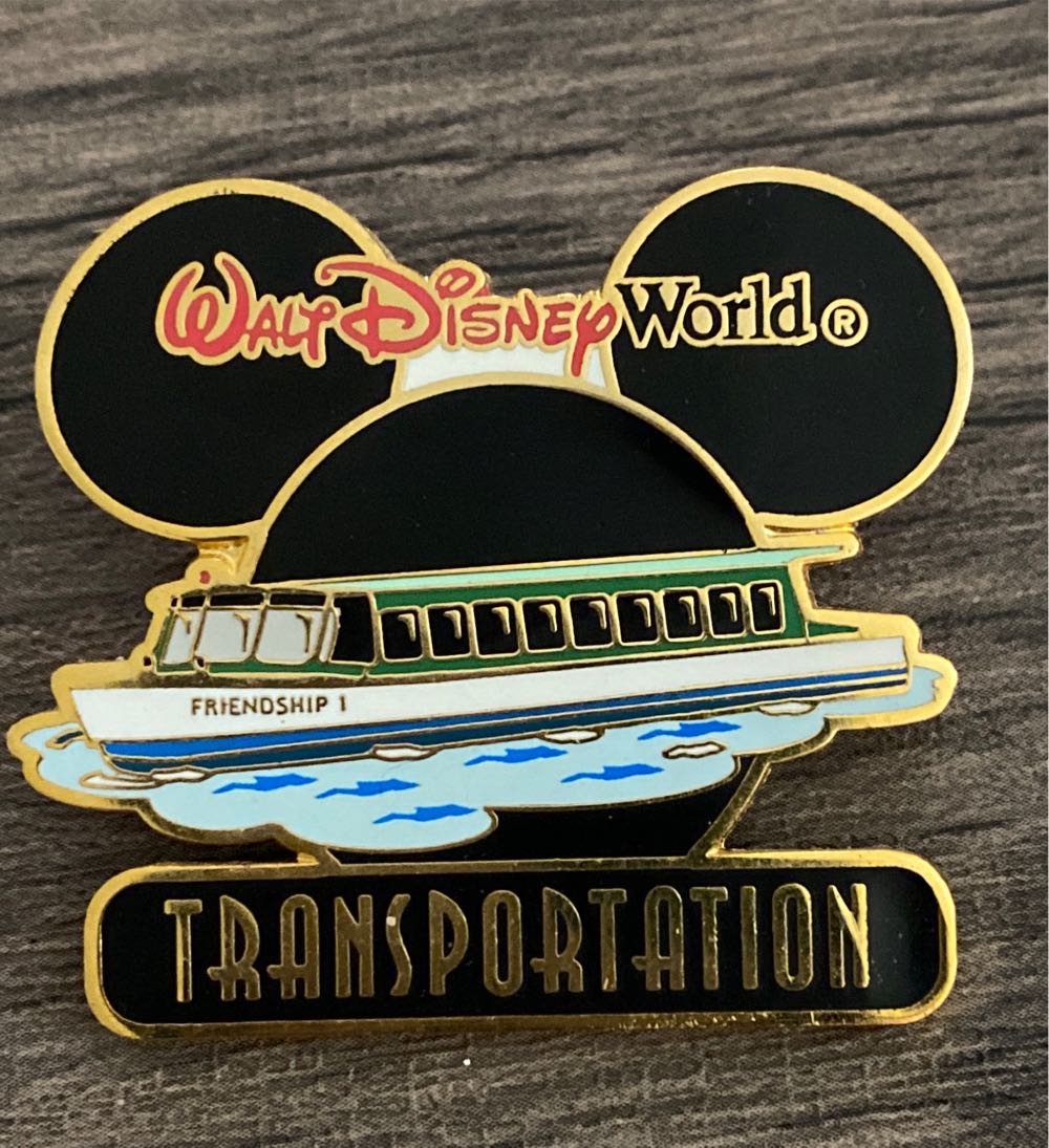Walt Disney World Transportation Friendship Boat  pin collectible - Main Image 1