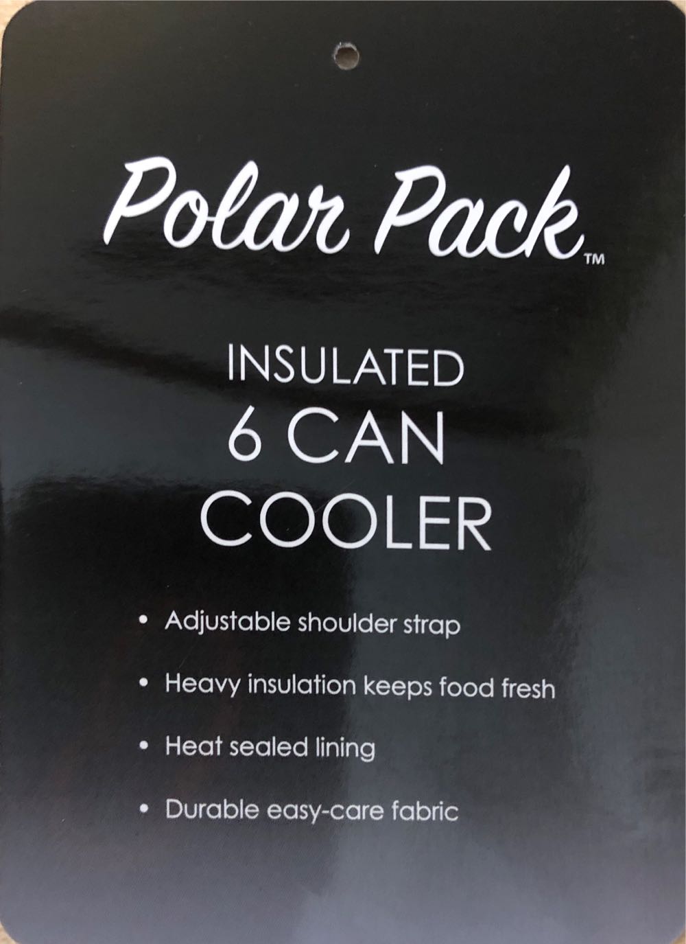 Insulated Cooler 6 Can Humacao School Supply - 6 Pack Insulated Cooler Bah pin collectible [Barcode 768410422095] - Main Image 3