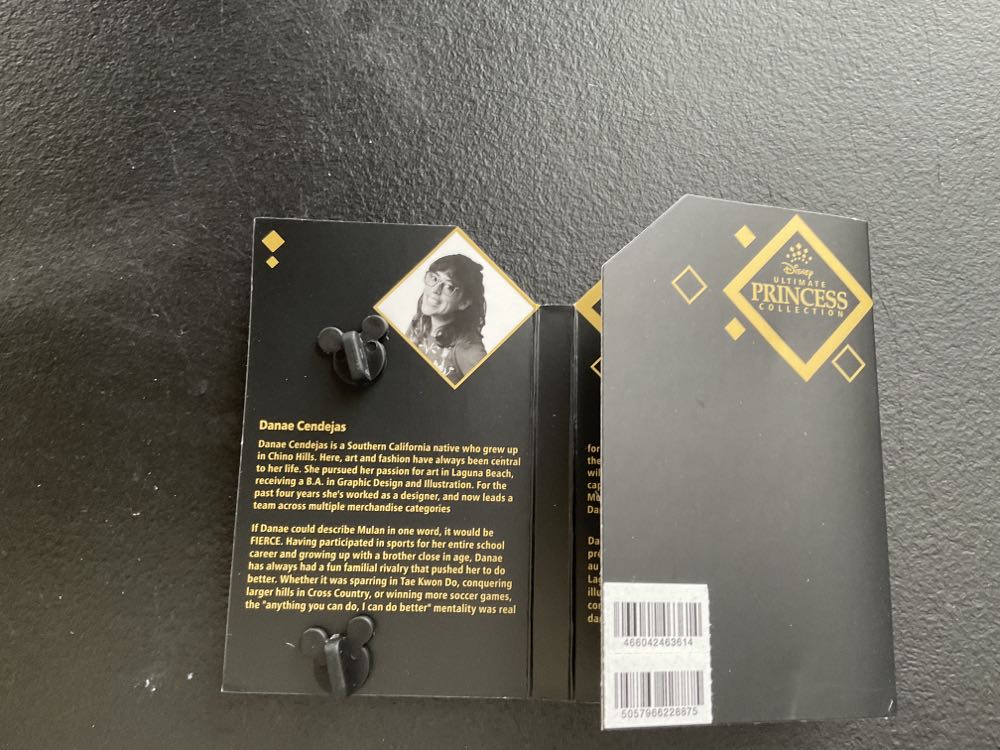 Ultimate Princess Collection - Mulan - By Danae Cendejas - Ltd Release  pin collectible - Main Image 3