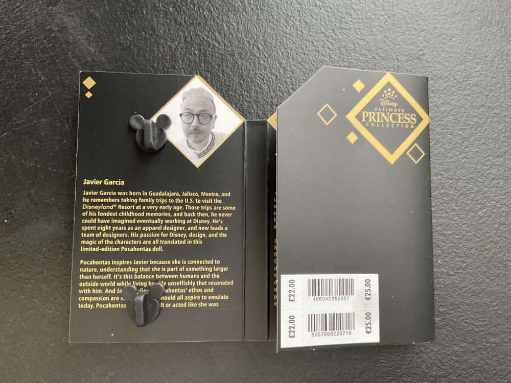 Ultimate Princess Collection - Pocahontas - Javier Garcia - Ltd Release  pin collectible - Main Image 3