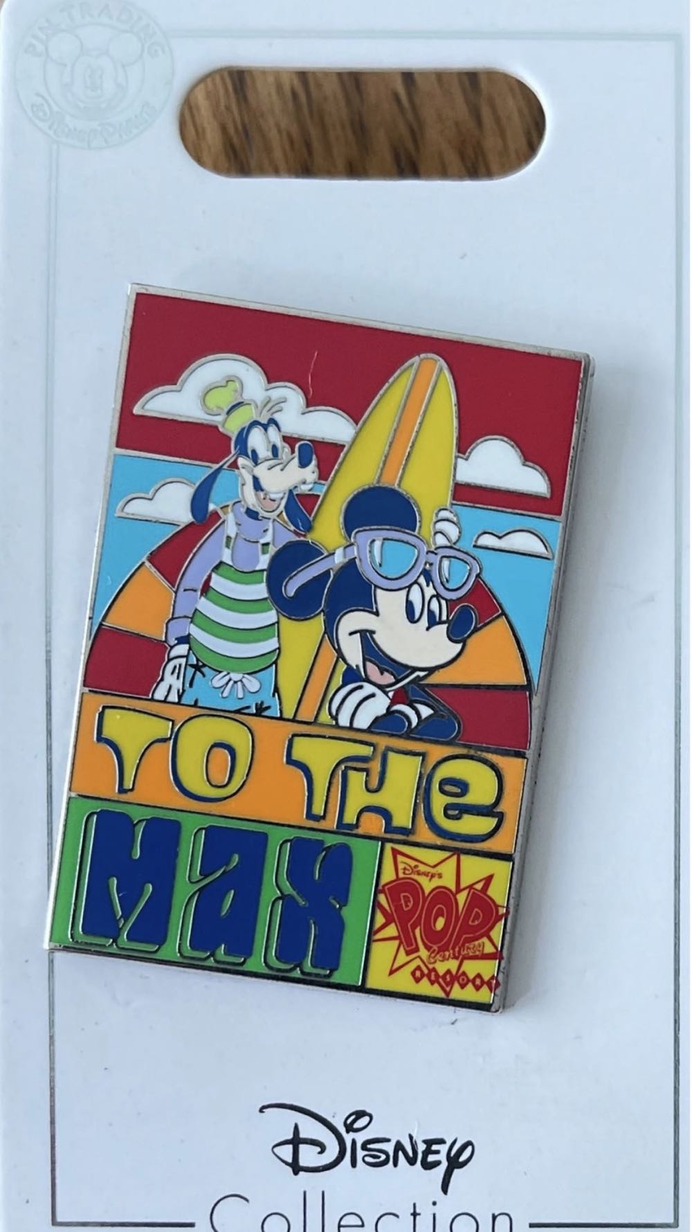 2021 - Resorts - Pop Century Resort - To The Max - Common pin collectible [Barcode 400945369253] - Main Image 2