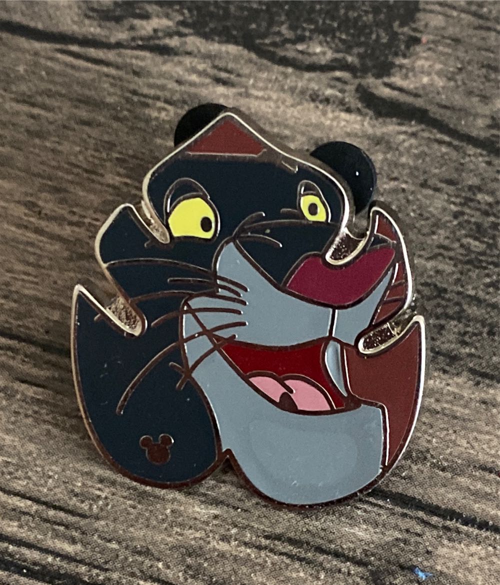 Jungle Book Leaf Set Bagheera  pin collectible - Main Image 1