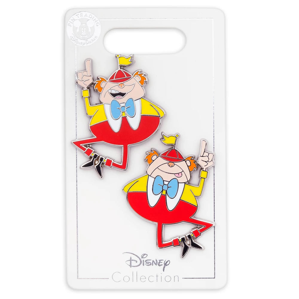 Tweedledee and Tweedledum Pin Set – Alice in Wonderland - Official Pin Trading pin collectible [Barcode 465056748007] - Main Image 2
