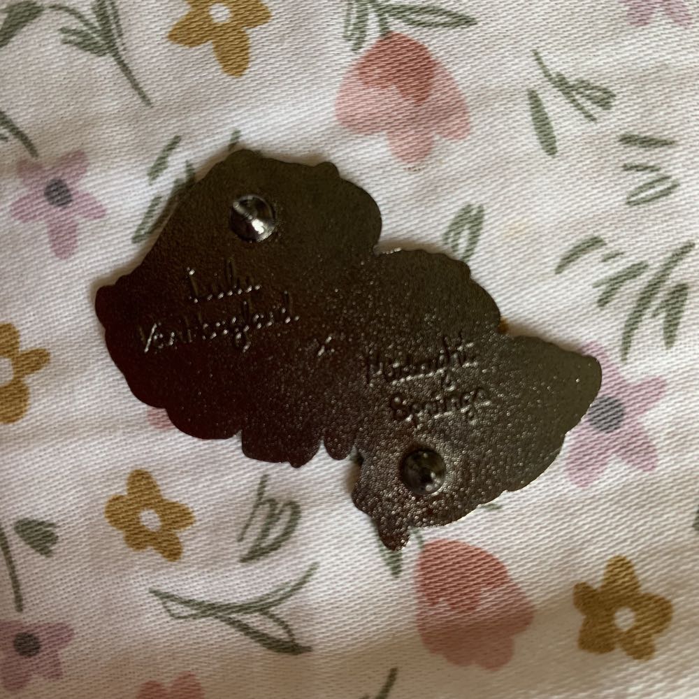 Purple Twisted Face - Enamel pin collectible - Main Image 2