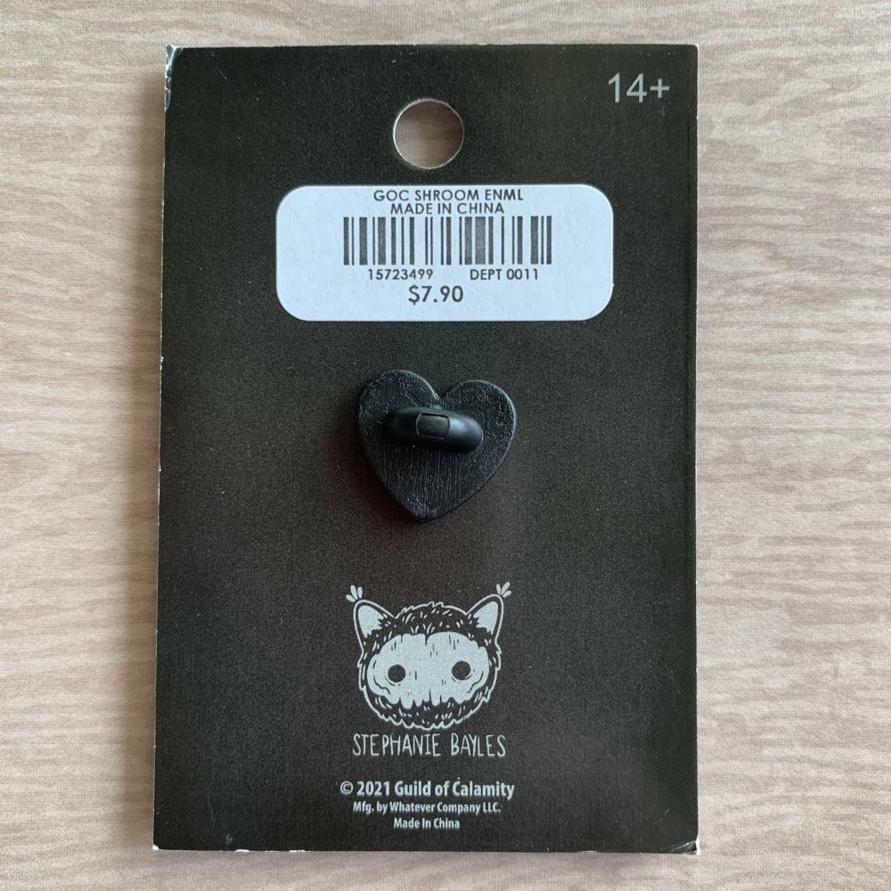 Guild Of Calamity Mushroom - Enamel pin collectible - Main Image 2