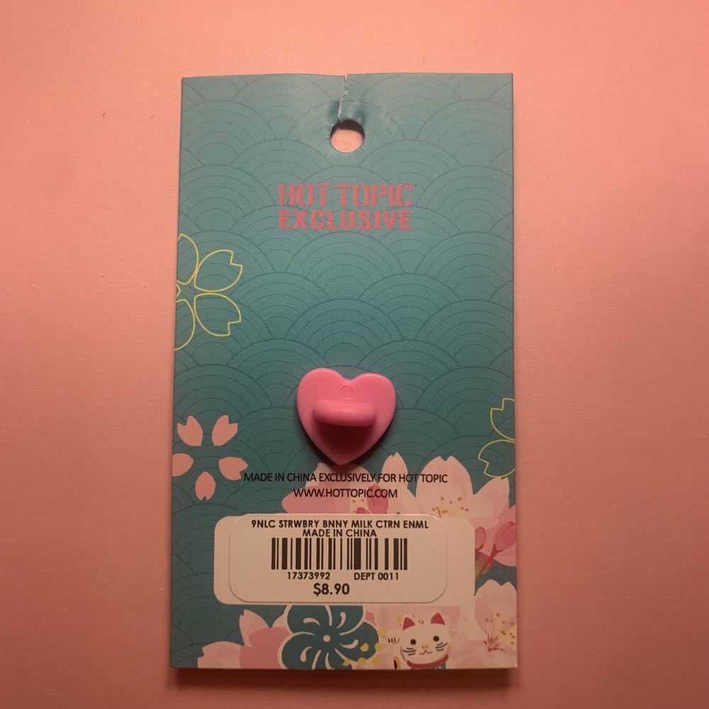 Strawberry Milk - Enamel pin collectible - Main Image 2