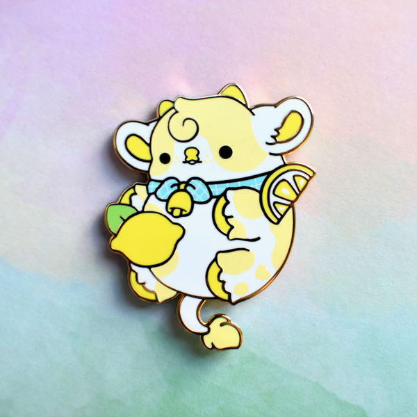 Lemon Cow Nugget - Enamel pin collectible - Main Image 2