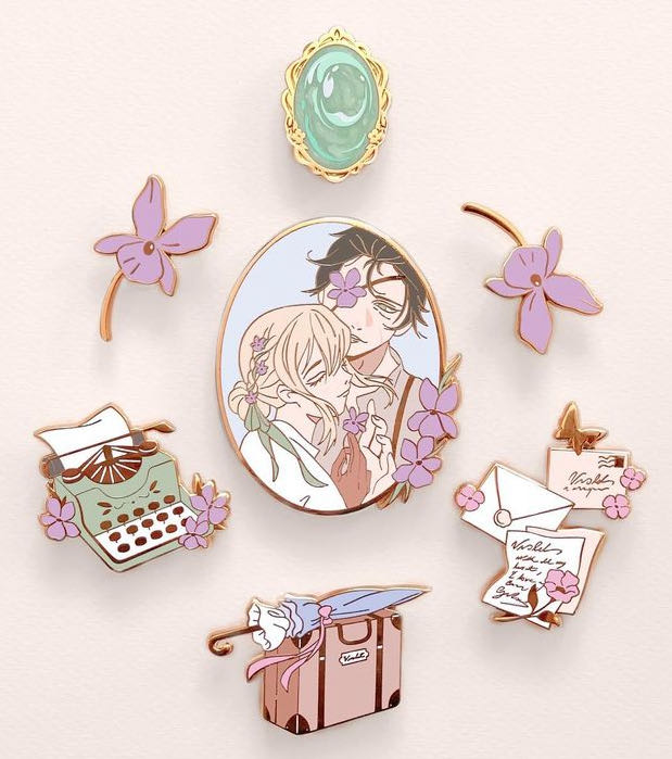 1 - Morgane Brret Collection - Enamel pin collectible - Main Image 2