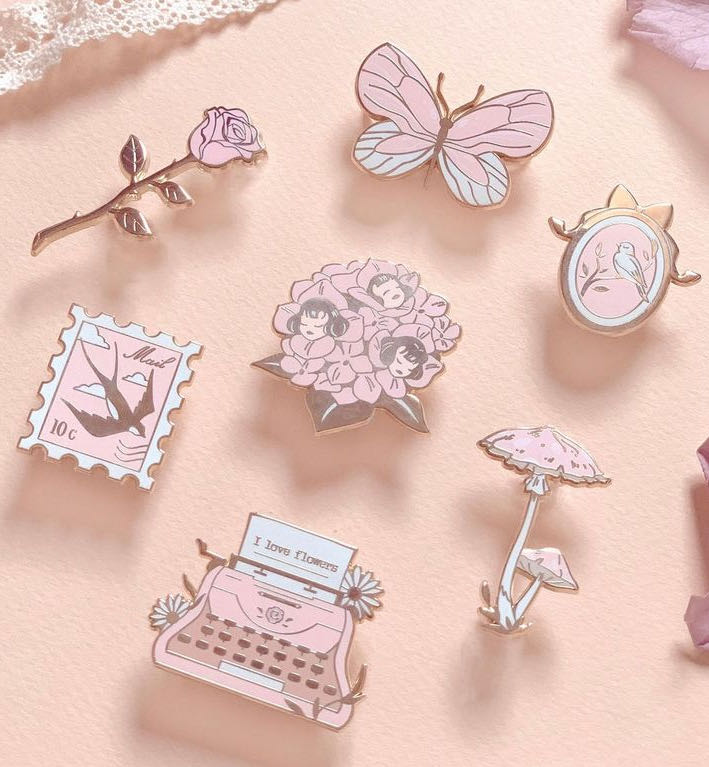 1 - Morgane Brret Collection - Enamel pin collectible - Main Image 3