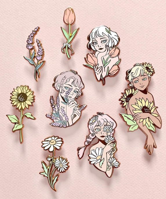 1 - Morgane Brret Collection - Enamel pin collectible - Main Image 4