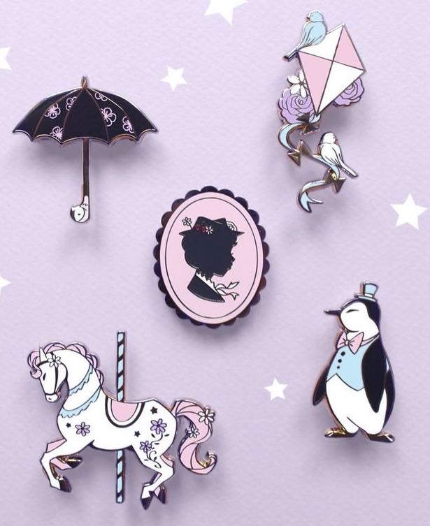 1 - Morgane Brret Collection - Enamel pin collectible - Main Image 2