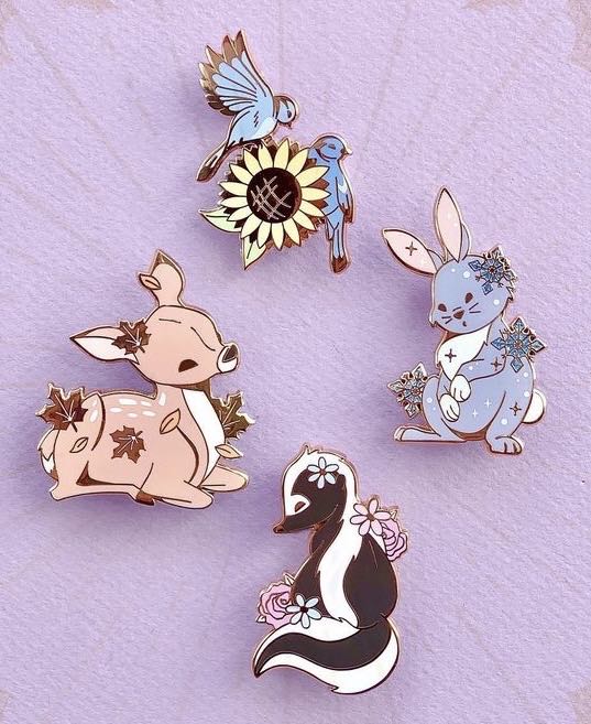 1 - Morgane Brret Collection - Enamel pin collectible - Main Image 4