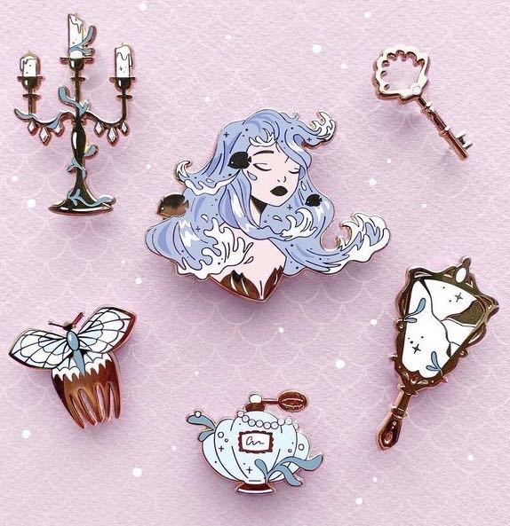 1 - Morgane Brret Collection - Enamel pin collectible - Main Image 4