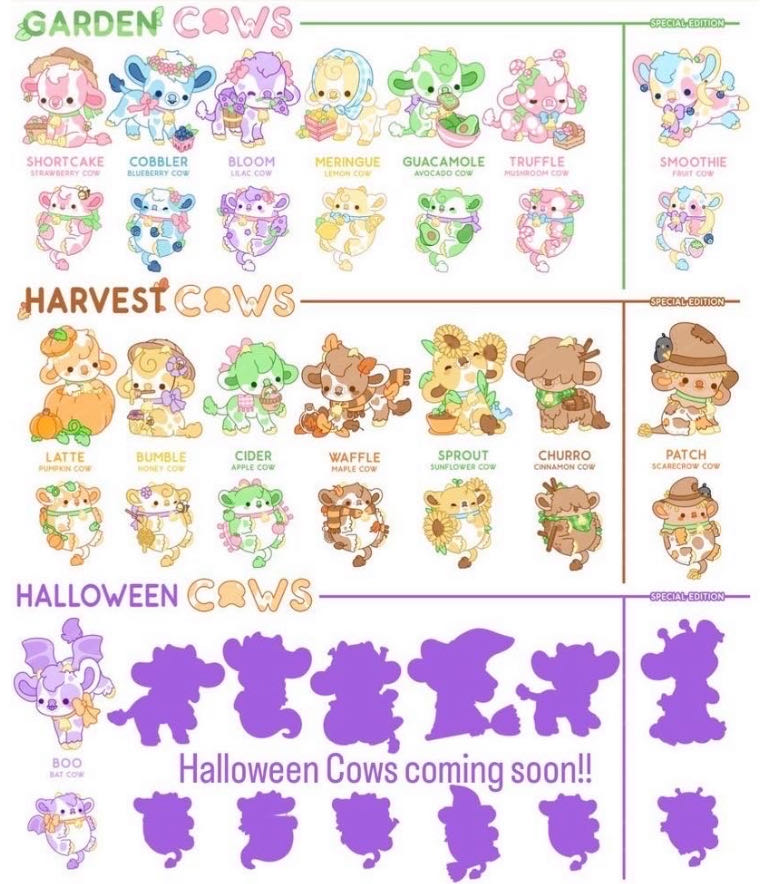 1 - Bright Bat Cow Collection - Enamel pin collectible - Main Image 1