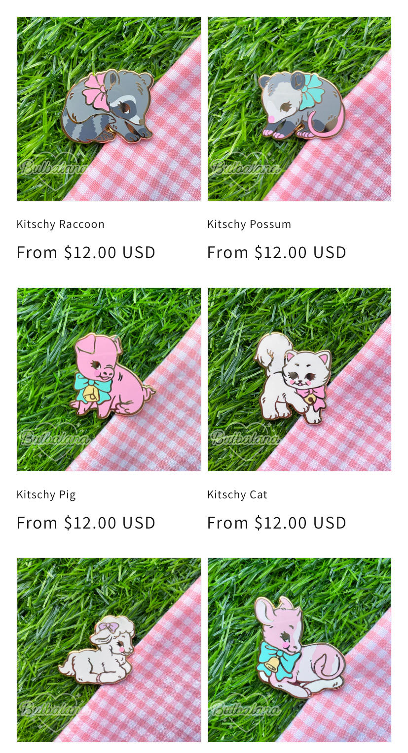 Bulbalana Farm Animal Collection - Enamel pin collectible - Main Image 2