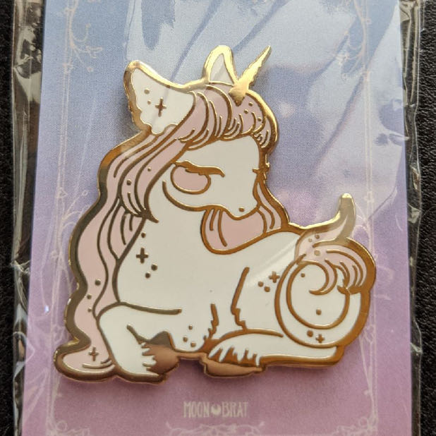 Unicorns Of The Apocalypse - Moon Brat - Enamel pin collectible - Main Image 3