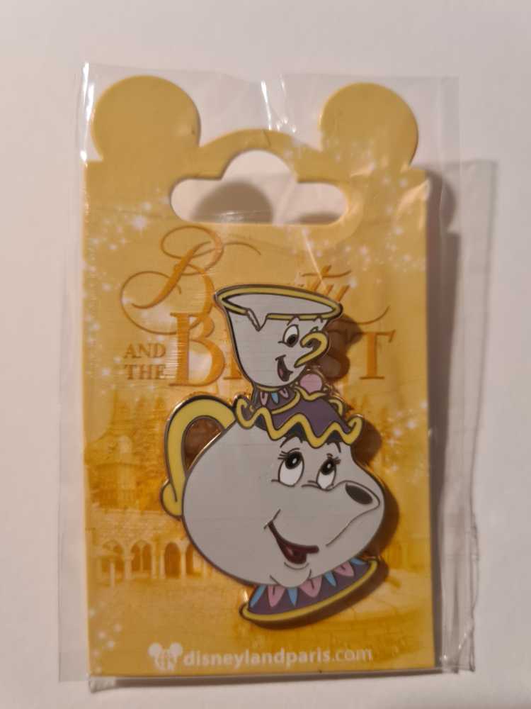 PIN MRS POTT&CHIPS OE - Disney Trading Pin pin collectible [Barcode 2078010170455] - Main Image 2