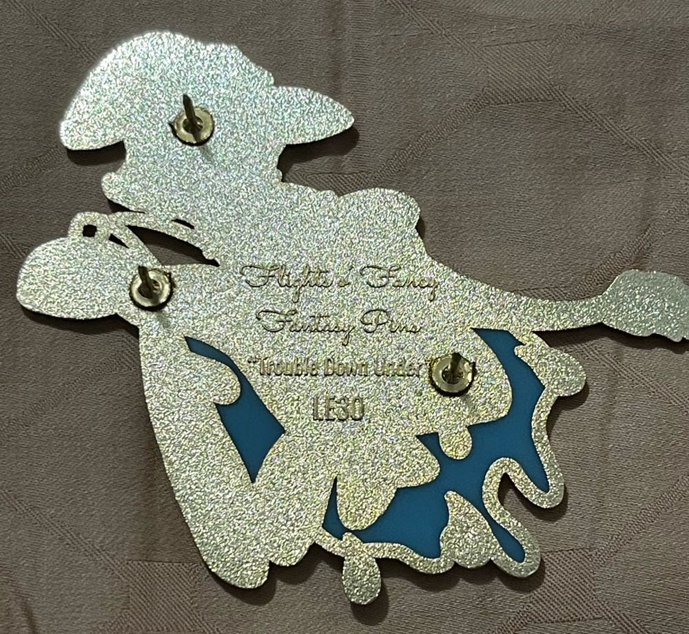 Jake On Lightning Bug “Trouble Down Under” Series - FANTASY (FlightsOFancyFantasyPins) Limited Edition Disney Pin  - Fantasy pin collectible - Main Image 4