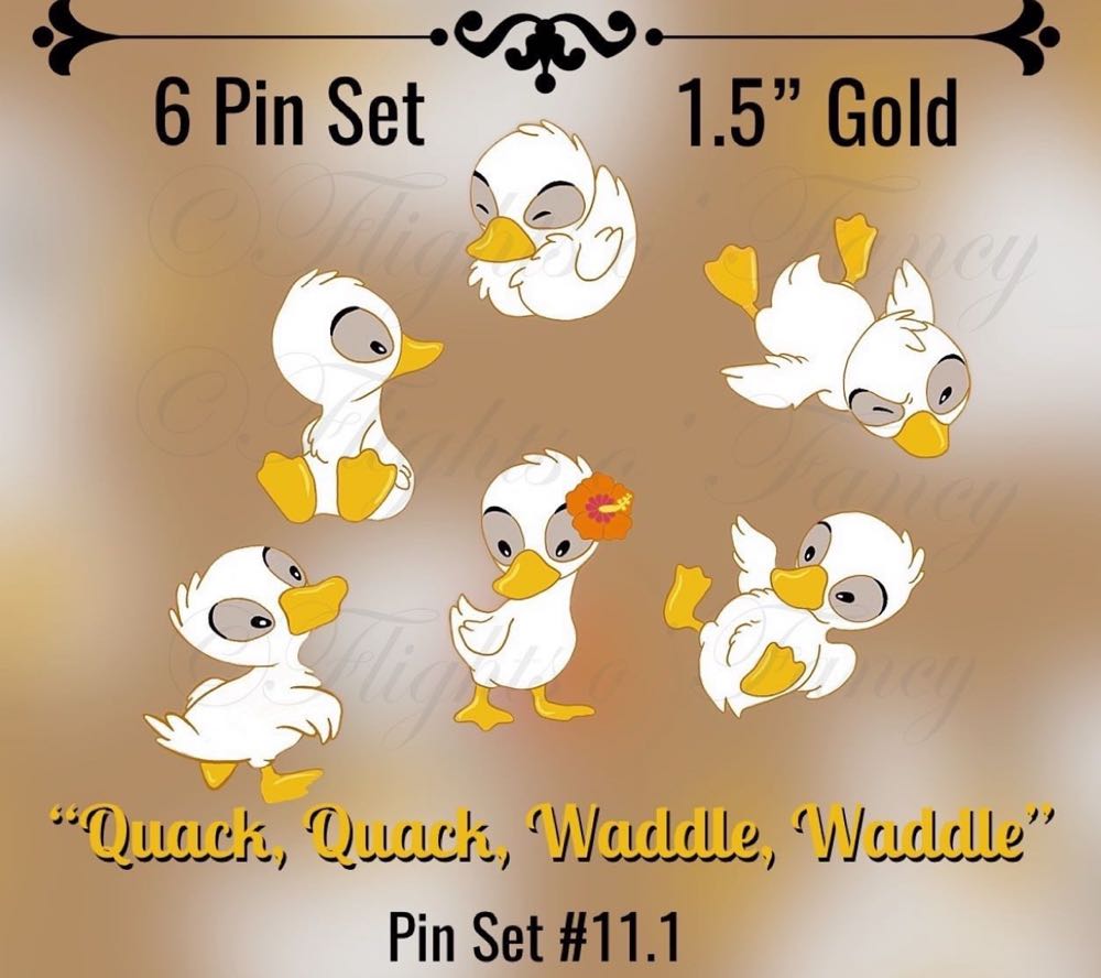 The Ugly Duckling “Quack, Quack, Waddle, Waddle” Series - FANTASY (FlightsOFancyFantasyPins) Disney Pin - Fantasy pin collectible - Main Image 4