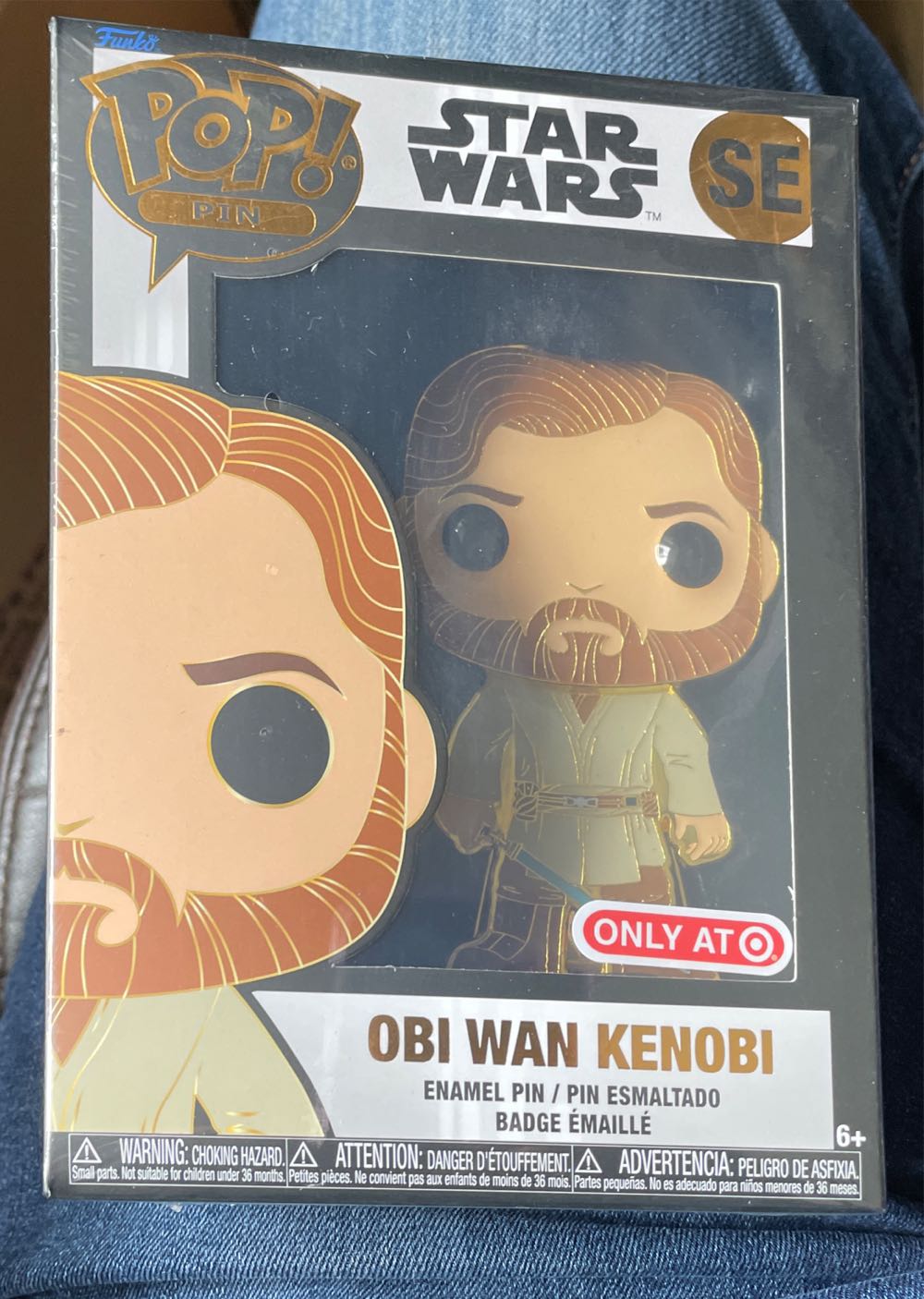 Obi wan Kenobi - Enamel pin 4.5 pin collectible [Barcode 671803423930] - Main Image 2