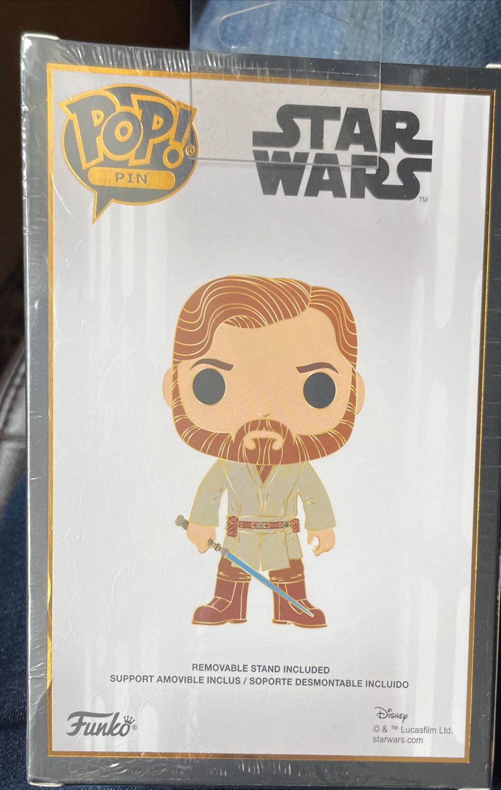Obi wan Kenobi - Enamel pin 4.5 pin collectible [Barcode 671803423930] - Main Image 3