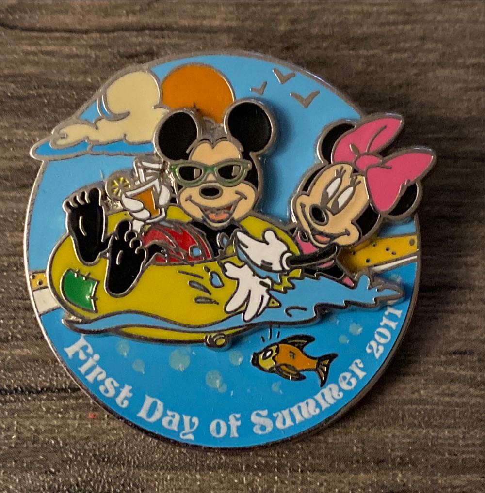 Snowman Wearing Mickey Ears