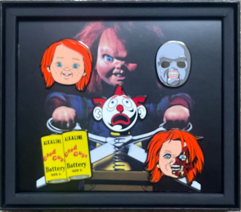Chucky Enamel Pin Set Shout Factory! - Enamel pin collectible - Main Image 3