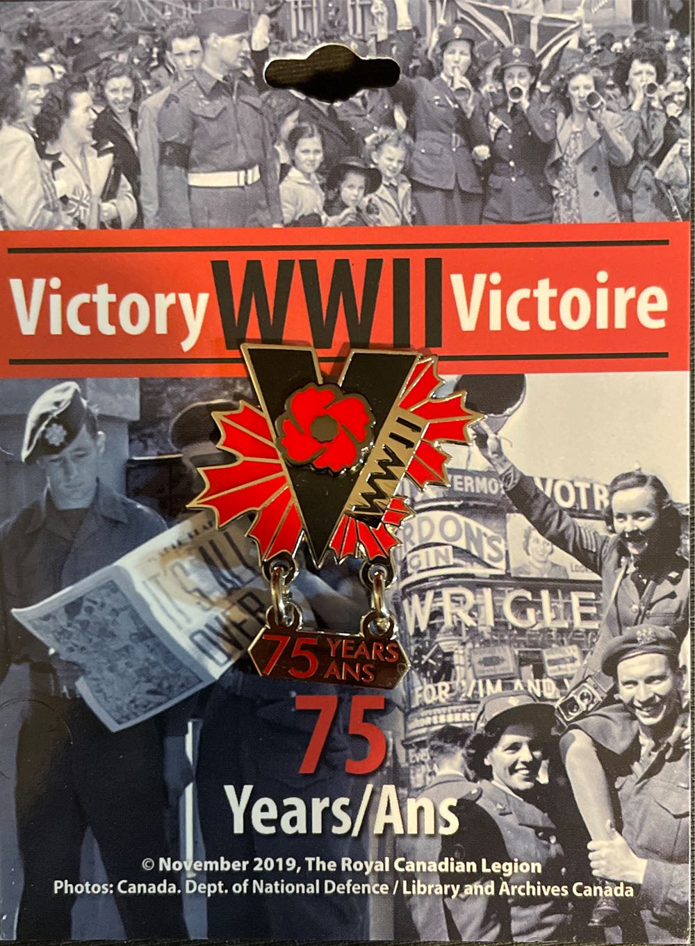 Neatherlands 50 Years Libaration Pin